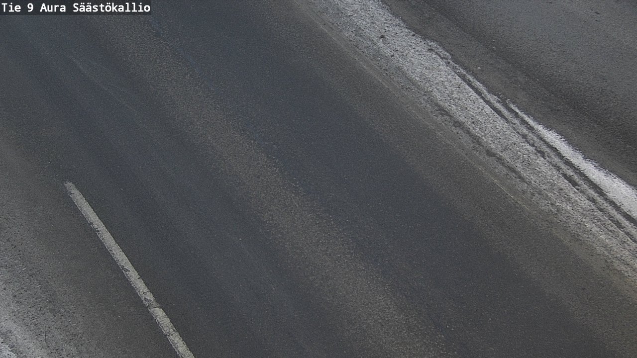 Weather Camera Image Road 9 Aura, Säästökallio, Aura, Varsinais-Suomi