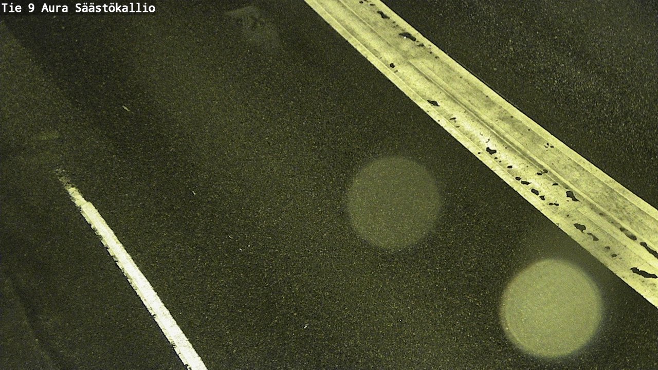 Weather Camera Image Road 9 Aura, Säästökallio, Aura, Varsinais-Suomi