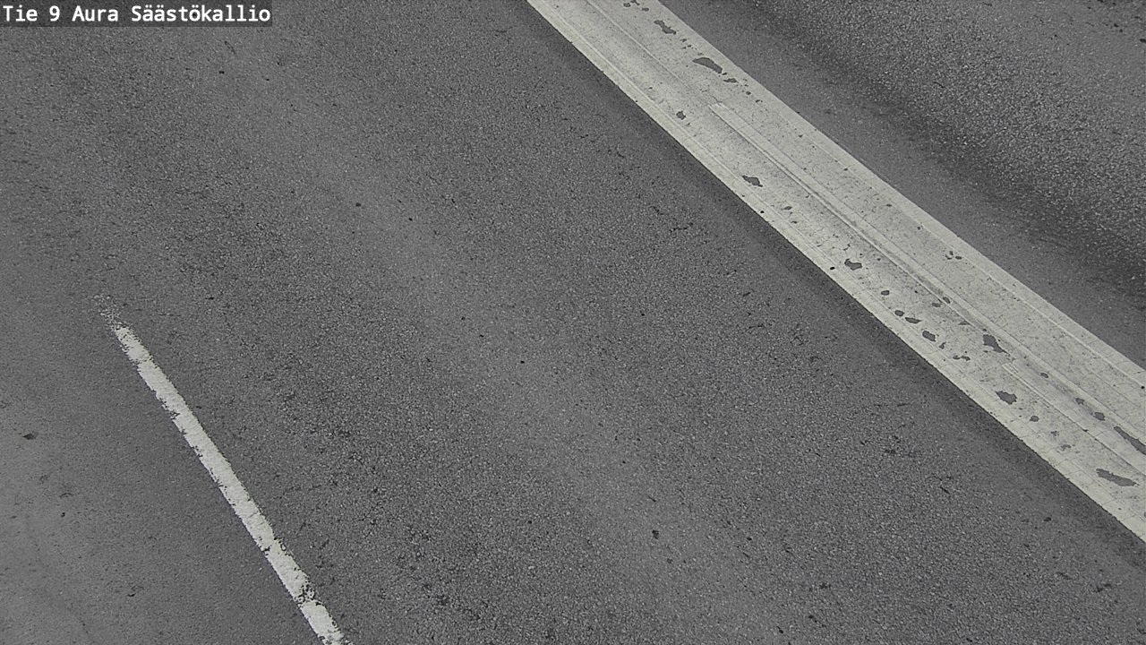 Weather Camera Image Road 9 Aura, Säästökallio, Aura, Varsinais-Suomi