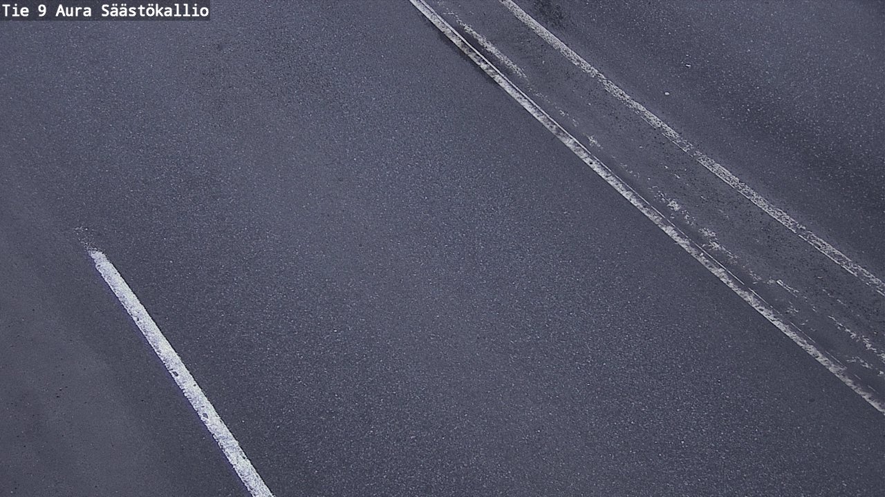 Weather Camera Image Road 9 Aura, Säästökallio, Aura, Varsinais-Suomi