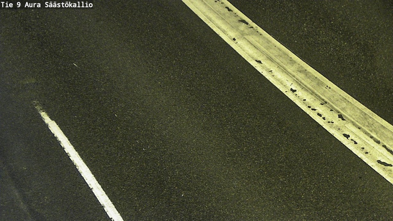 Weather Camera Image Road 9 Aura, Säästökallio, Aura, Varsinais-Suomi