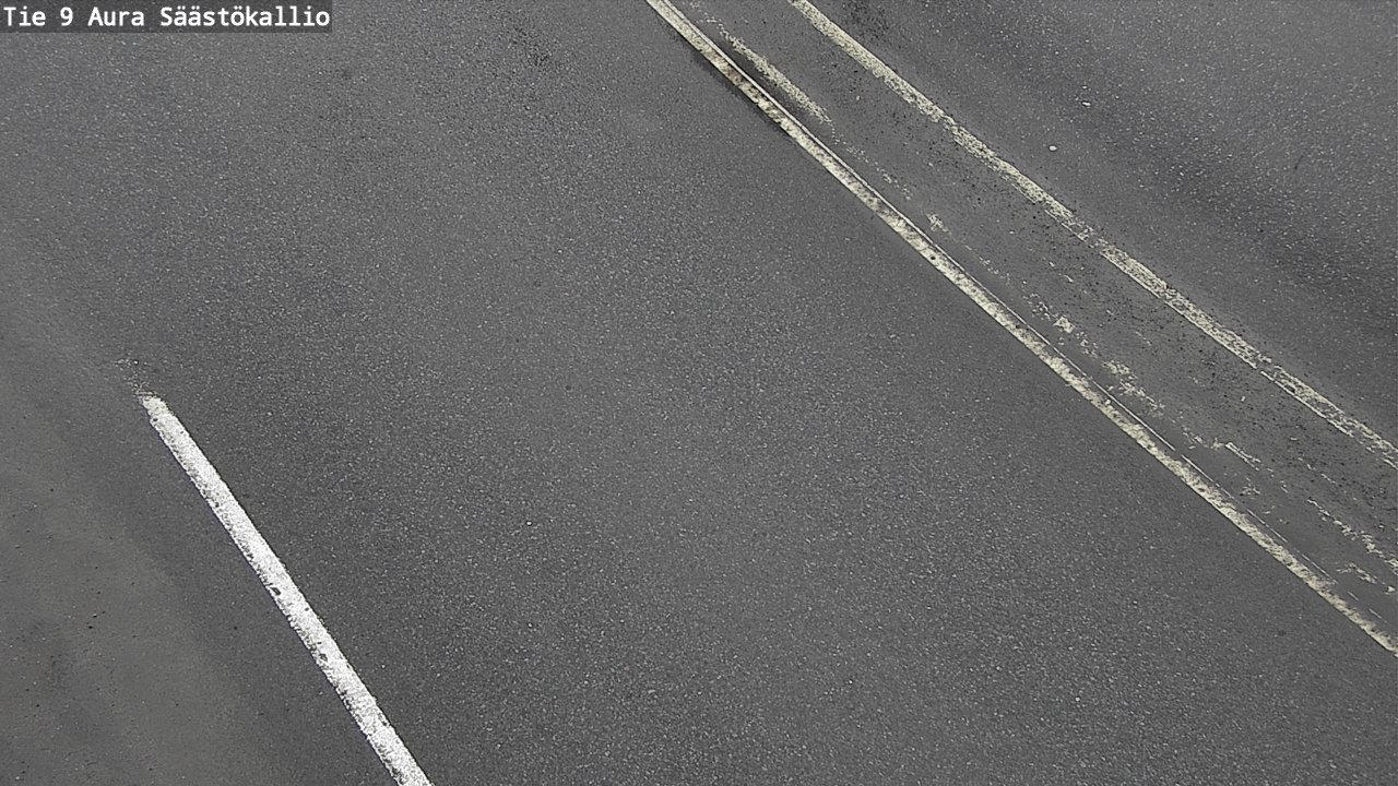 Weather Camera Image Road 9 Aura, Säästökallio, Aura, Varsinais-Suomi