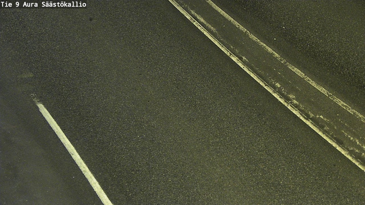 Weather Camera Image Road 9 Aura, Säästökallio, Aura, Varsinais-Suomi