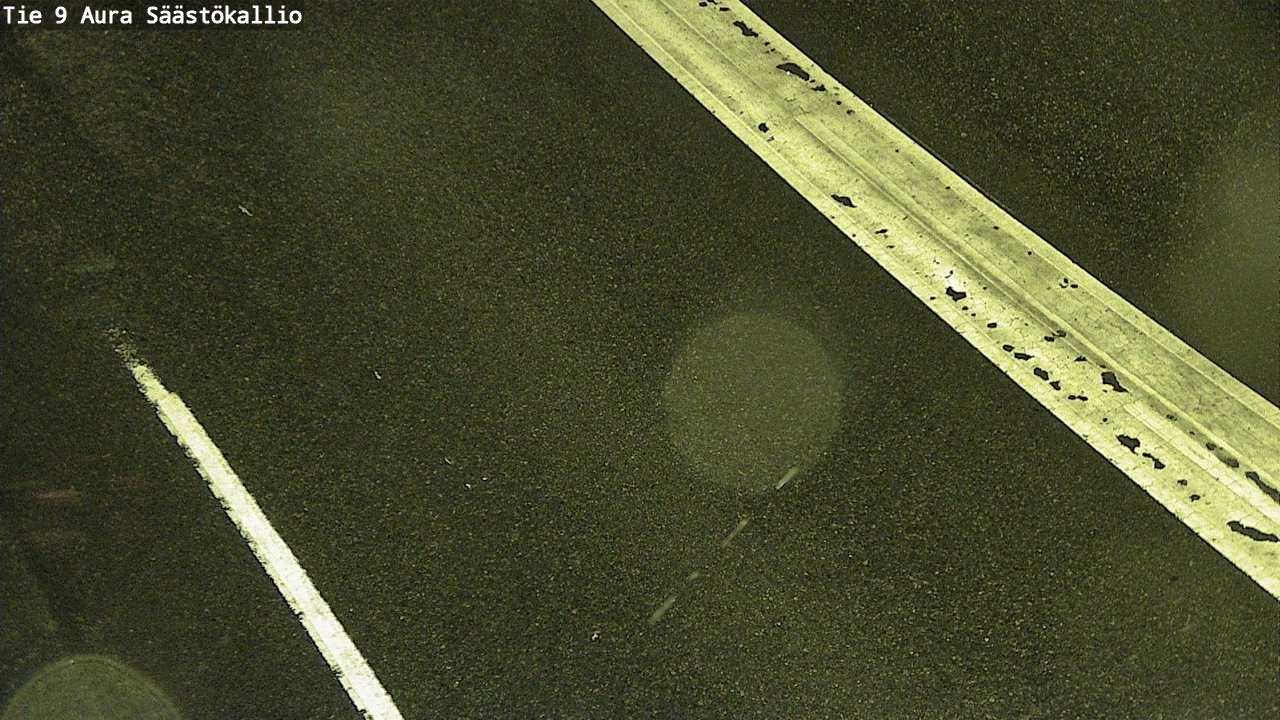 Weather Camera Image Road 9 Aura, Säästökallio, Aura, Varsinais-Suomi