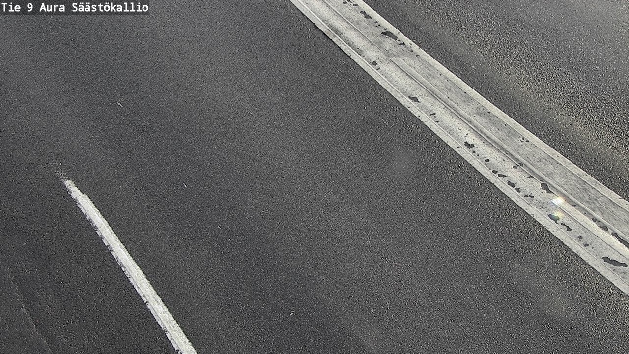 Weather Camera Image Road 9 Aura, Säästökallio, Aura, Varsinais-Suomi