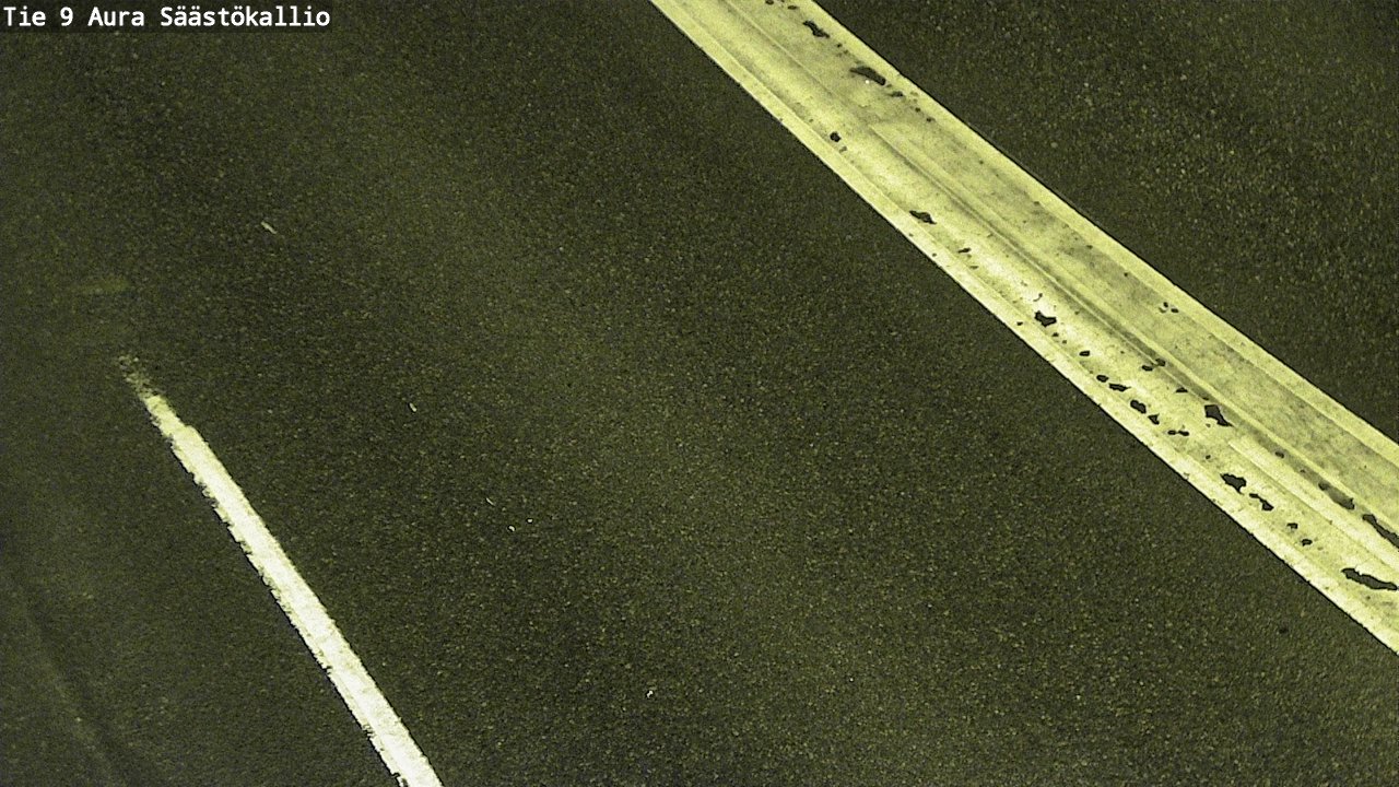 Weather Camera Image Road 9 Aura, Säästökallio, Aura, Varsinais-Suomi