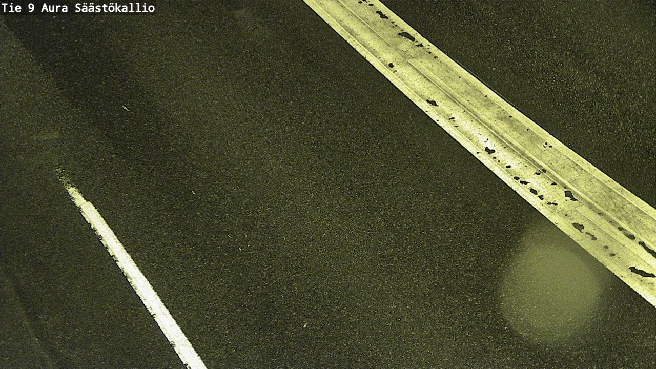 Weather Camera Image Road 9 Aura, Säästökallio, Aura, Varsinais-Suomi