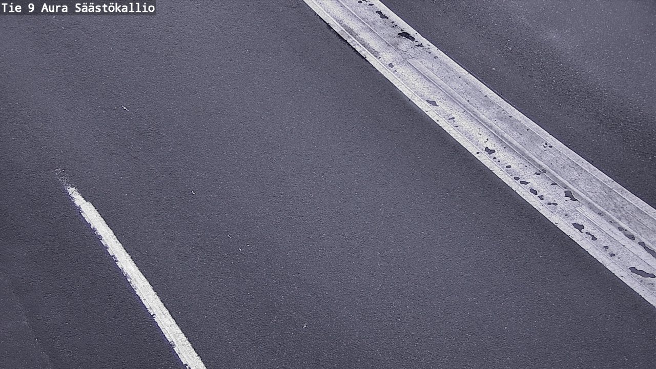 Weather Camera Image Road 9 Aura, Säästökallio, Aura, Varsinais-Suomi