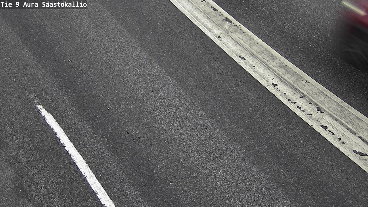 Weather Camera Image Road 9 Aura, Säästökallio, Aura, Varsinais-Suomi