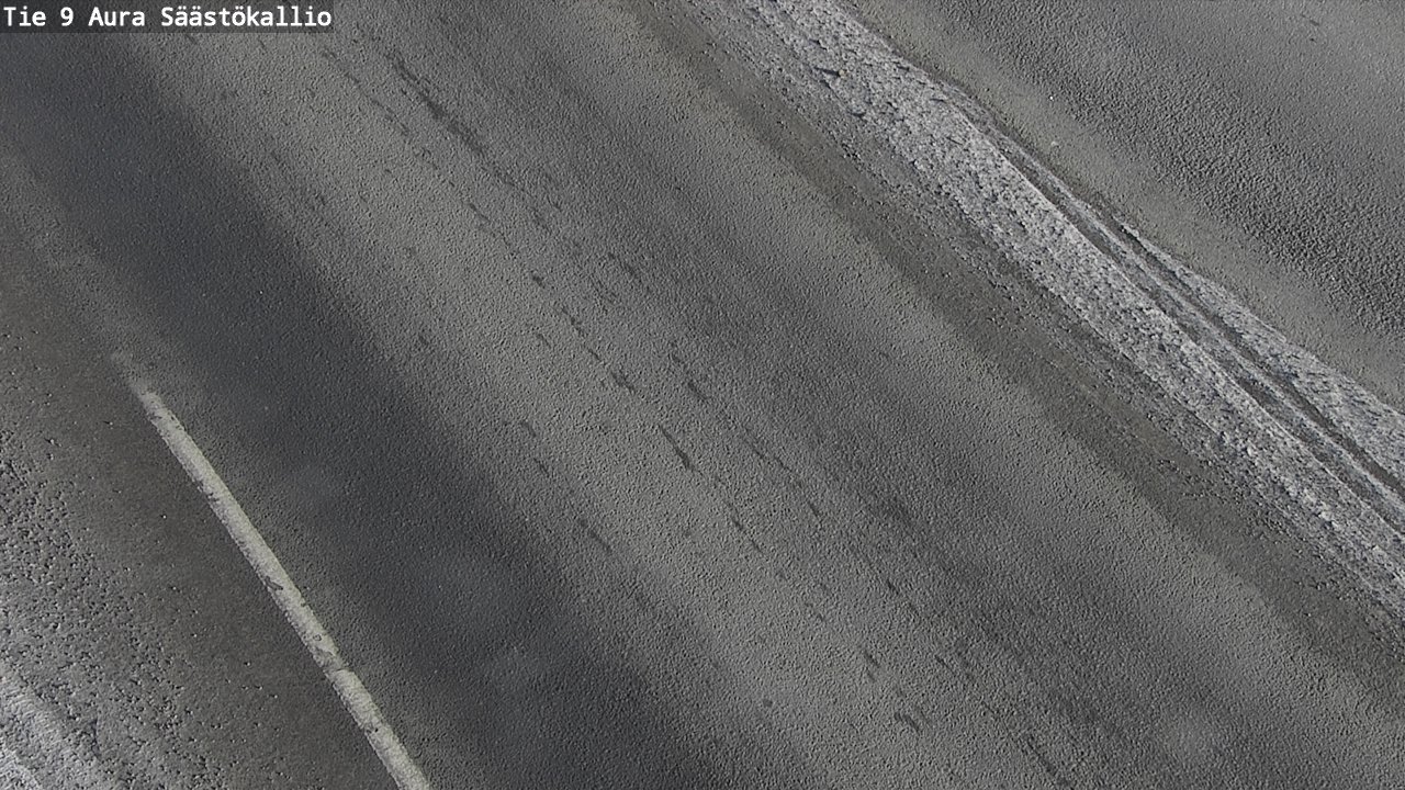 Weather Camera Image Road 9 Aura, Säästökallio, Aura, Varsinais-Suomi