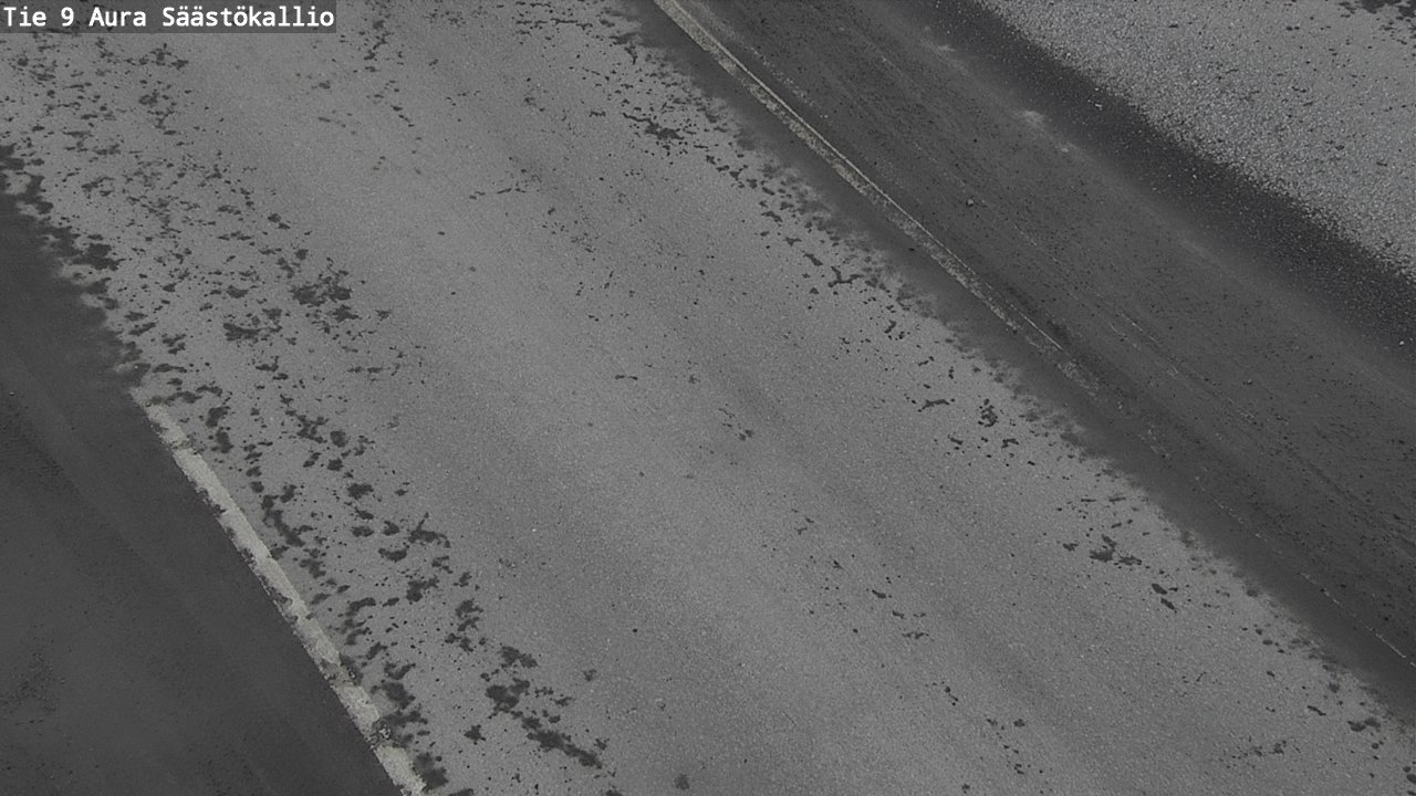Weather Camera Image Väg 9 Aura, Säästökallio, Aura, Varsinais-Suomi