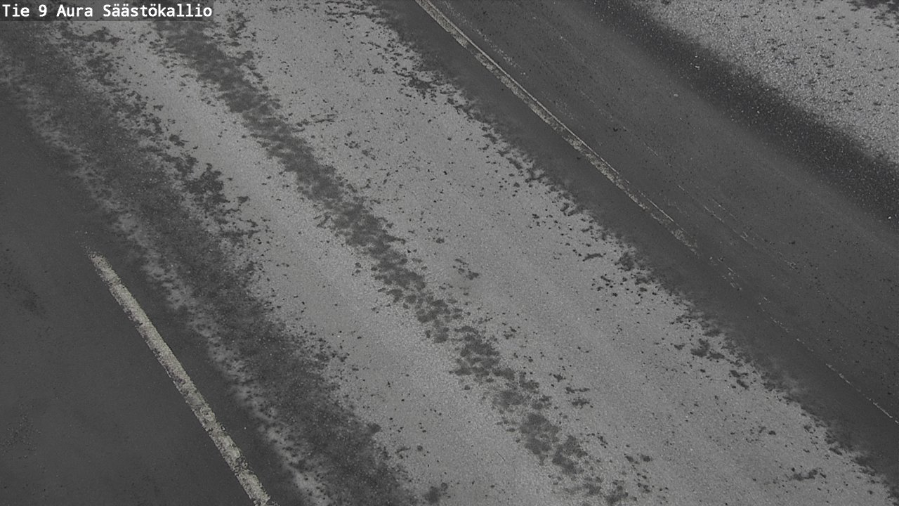 Weather Camera Image Väg 9 Aura, Säästökallio, Aura, Varsinais-Suomi