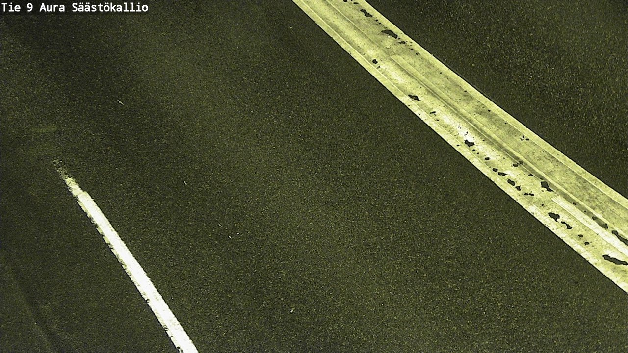 Weather Camera Image Road 9 Aura, Säästökallio, Aura, Varsinais-Suomi