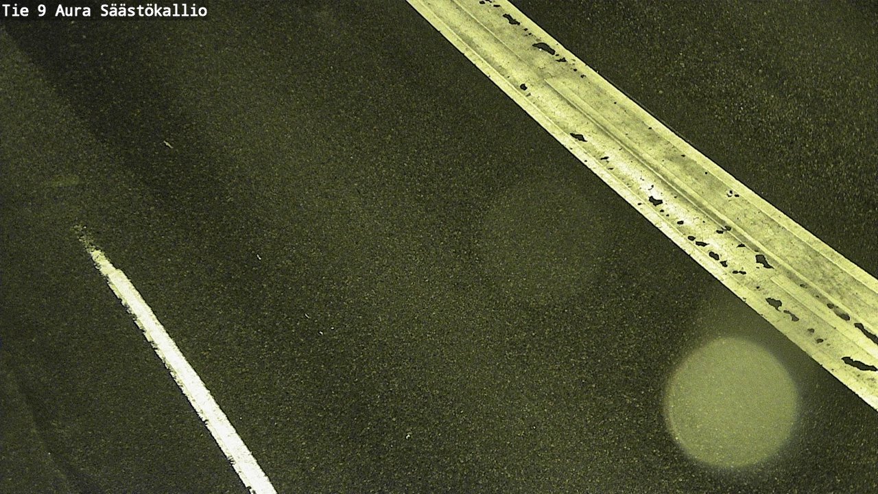 Weather Camera Image Road 9 Aura, Säästökallio, Aura, Varsinais-Suomi