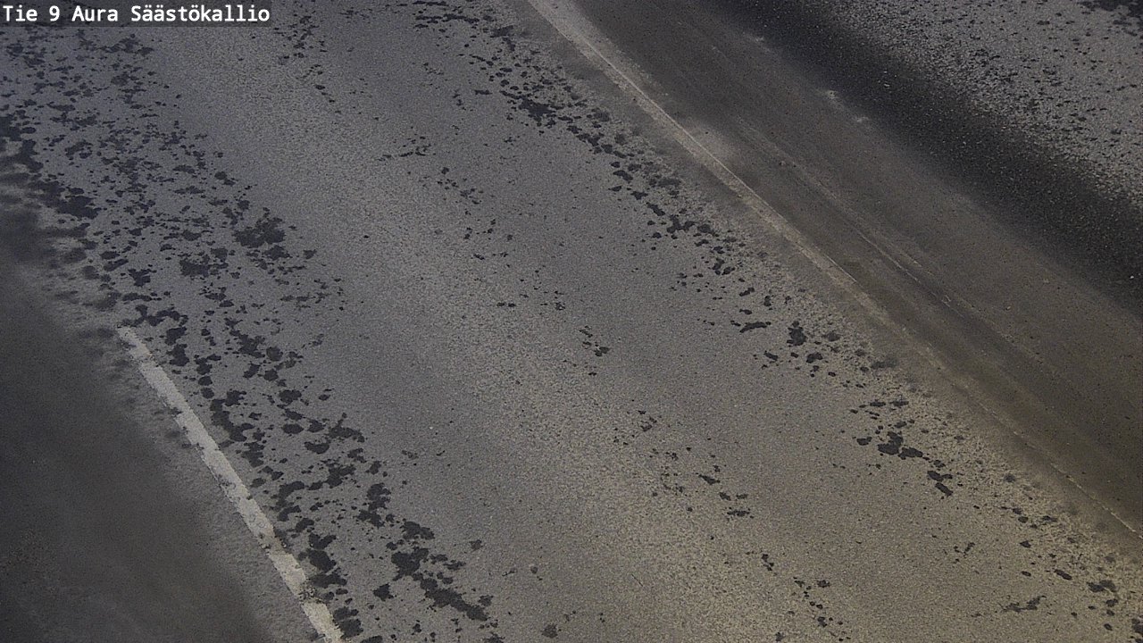 Weather Camera Image Road 9 Aura, Säästökallio, Aura, Varsinais-Suomi