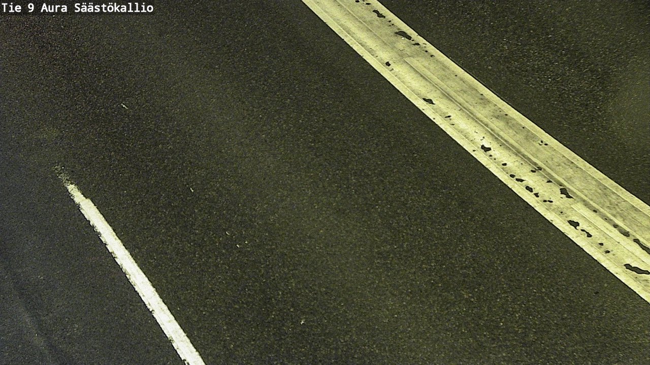 Weather Camera Image Road 9 Aura, Säästökallio, Aura, Varsinais-Suomi