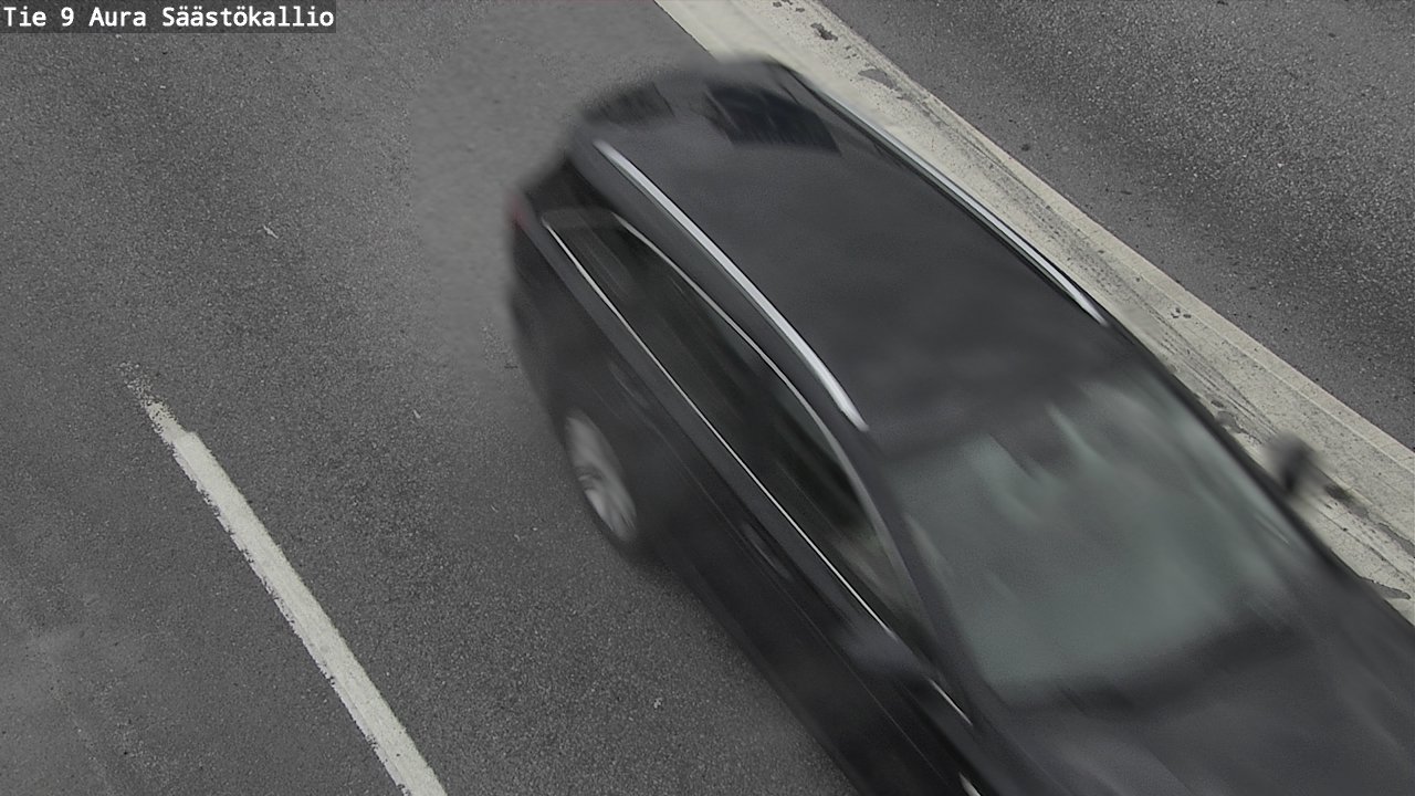 Weather Camera Image Road 9 Aura, Säästökallio, Aura, Varsinais-Suomi