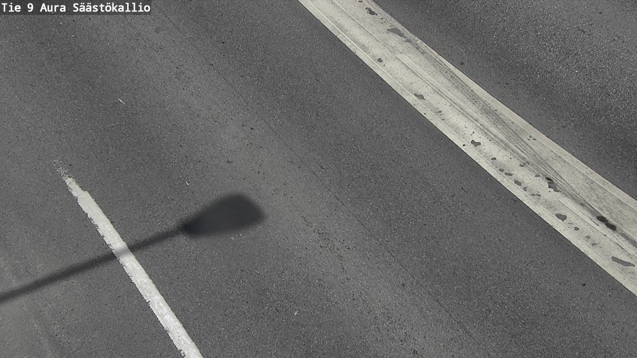 Weather Camera Image Road 9 Aura, Säästökallio, Aura, Varsinais-Suomi