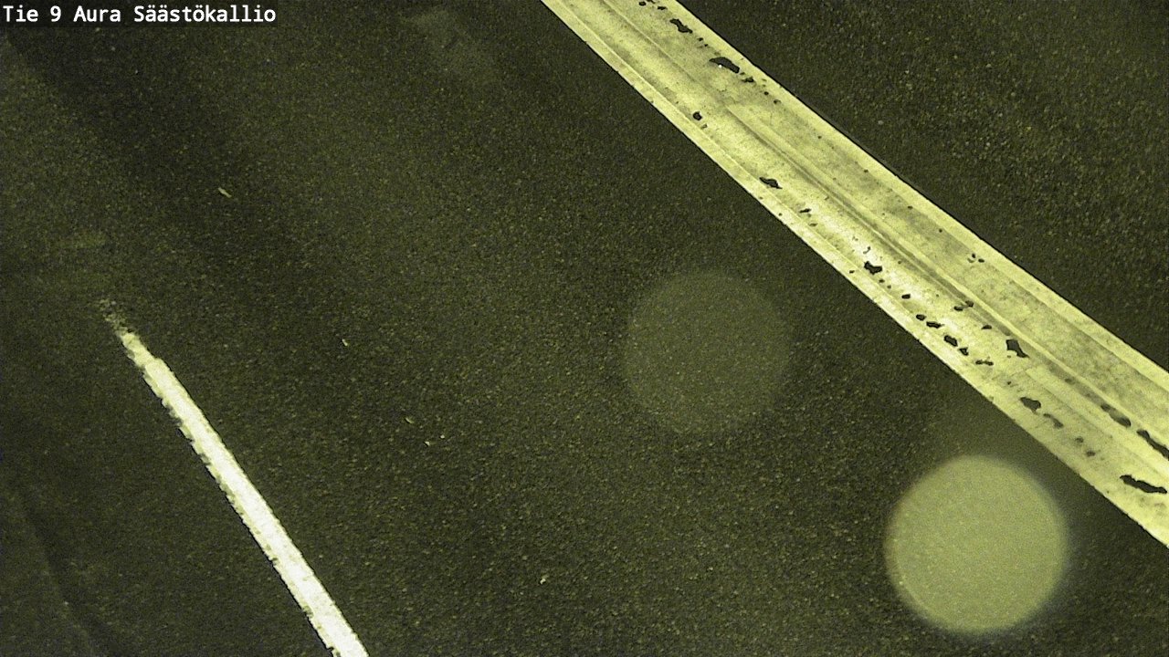 Weather Camera Image Road 9 Aura, Säästökallio, Aura, Varsinais-Suomi