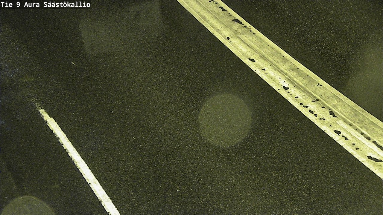 Weather Camera Image Road 9 Aura, Säästökallio, Aura, Varsinais-Suomi