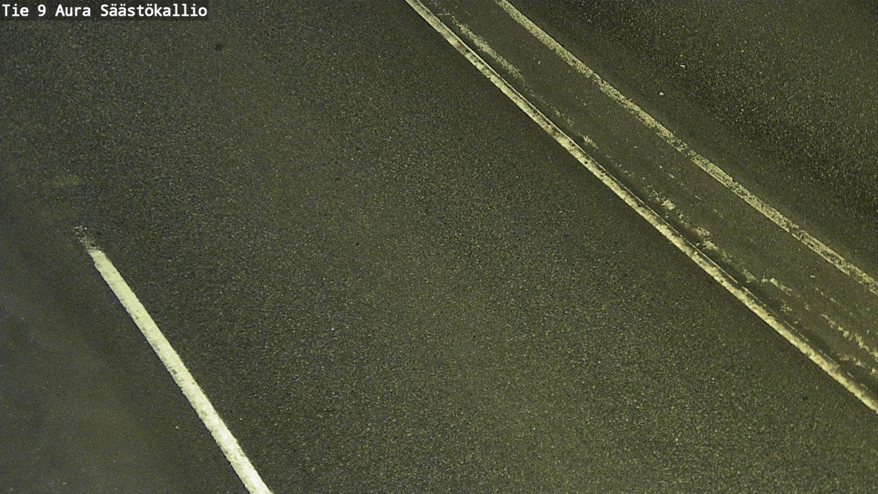 Weather Camera Image Road 9 Aura, Säästökallio, Aura, Varsinais-Suomi