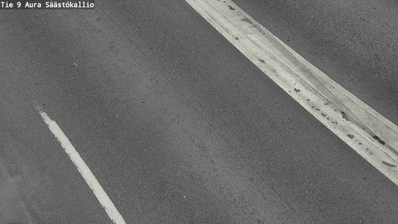 Weather Camera Image Road 9 Aura, Säästökallio, Aura, Varsinais-Suomi