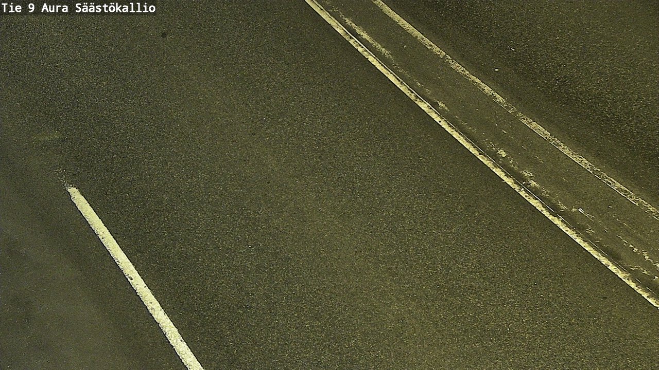 Weather Camera Image Road 9 Aura, Säästökallio, Aura, Varsinais-Suomi