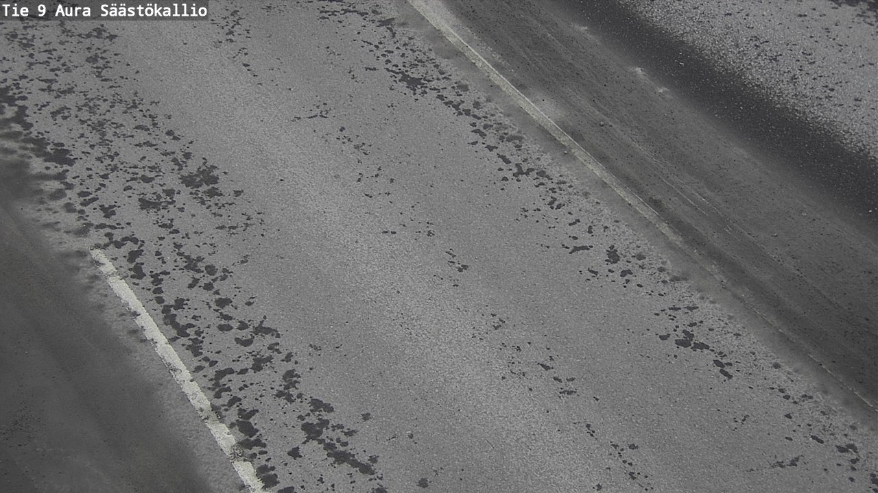 Weather Camera Image Road 9 Aura, Säästökallio, Aura, Varsinais-Suomi