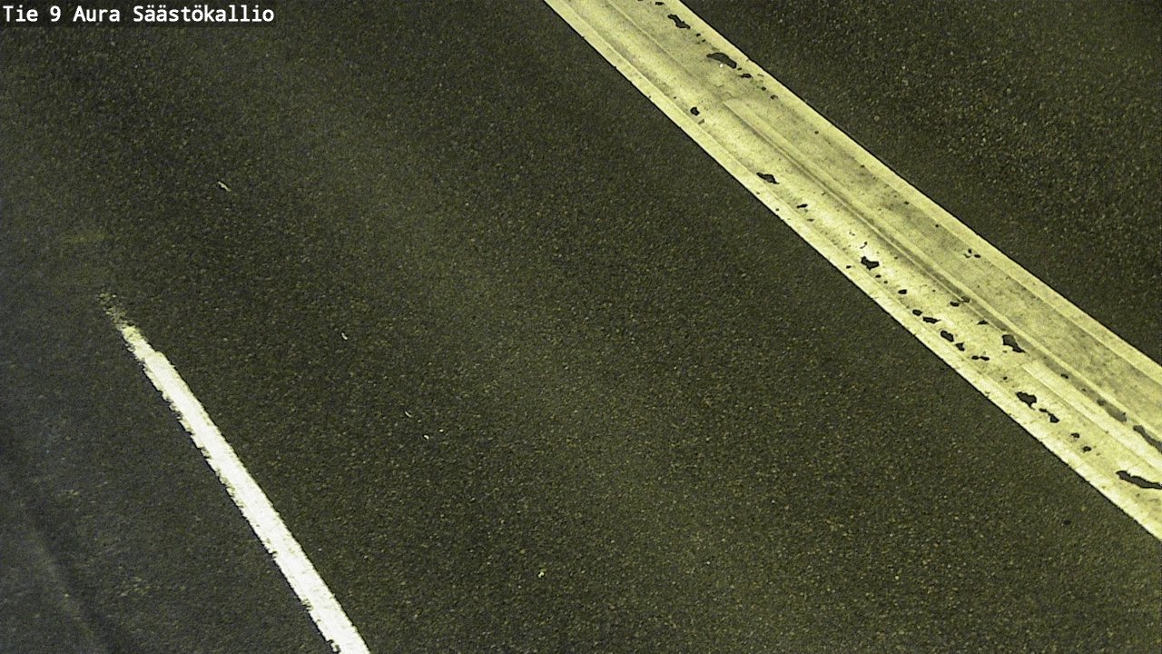 Weather Camera Image Road 9 Aura, Säästökallio, Aura, Varsinais-Suomi