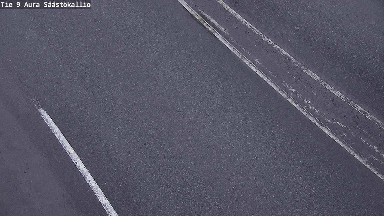 Weather Camera Image Road 9 Aura, Säästökallio, Aura, Varsinais-Suomi