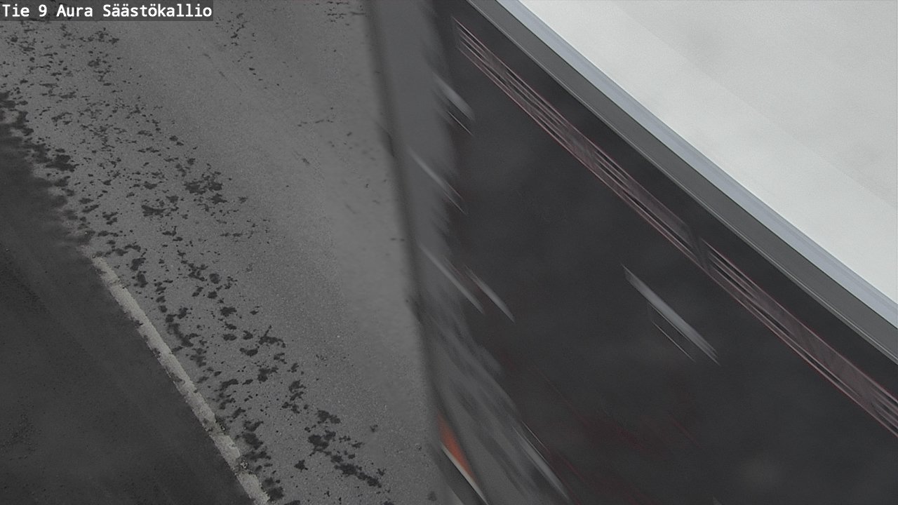 Weather Camera Image Väg 9 Aura, Säästökallio, Aura, Varsinais-Suomi