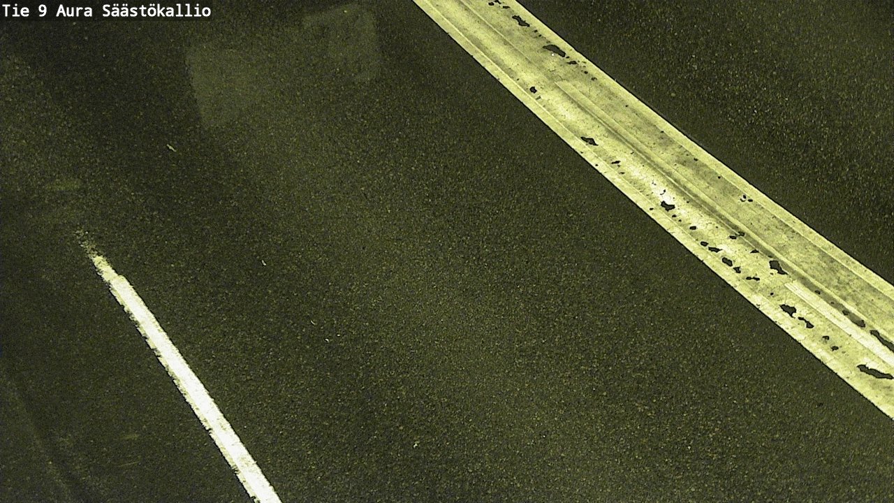 Weather Camera Image Road 9 Aura, Säästökallio, Aura, Varsinais-Suomi
