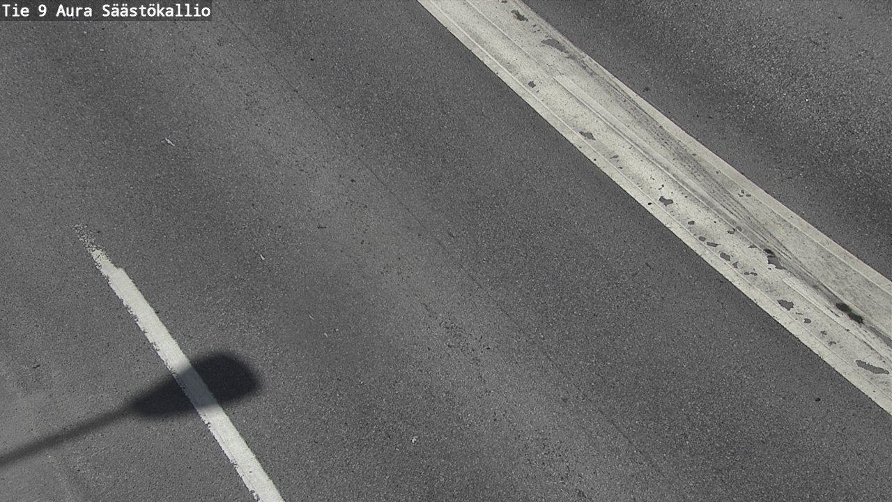 Weather Camera Image Road 9 Aura, Säästökallio, Aura, Varsinais-Suomi