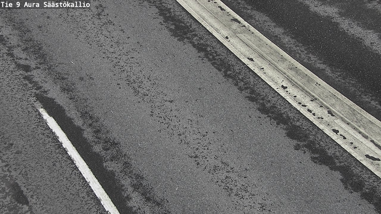 Weather Camera Image Road 9 Aura, Säästökallio, Aura, Varsinais-Suomi