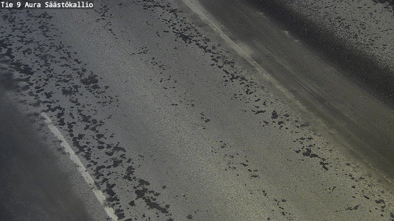 Weather Camera Image Road 9 Aura, Säästökallio, Aura, Varsinais-Suomi