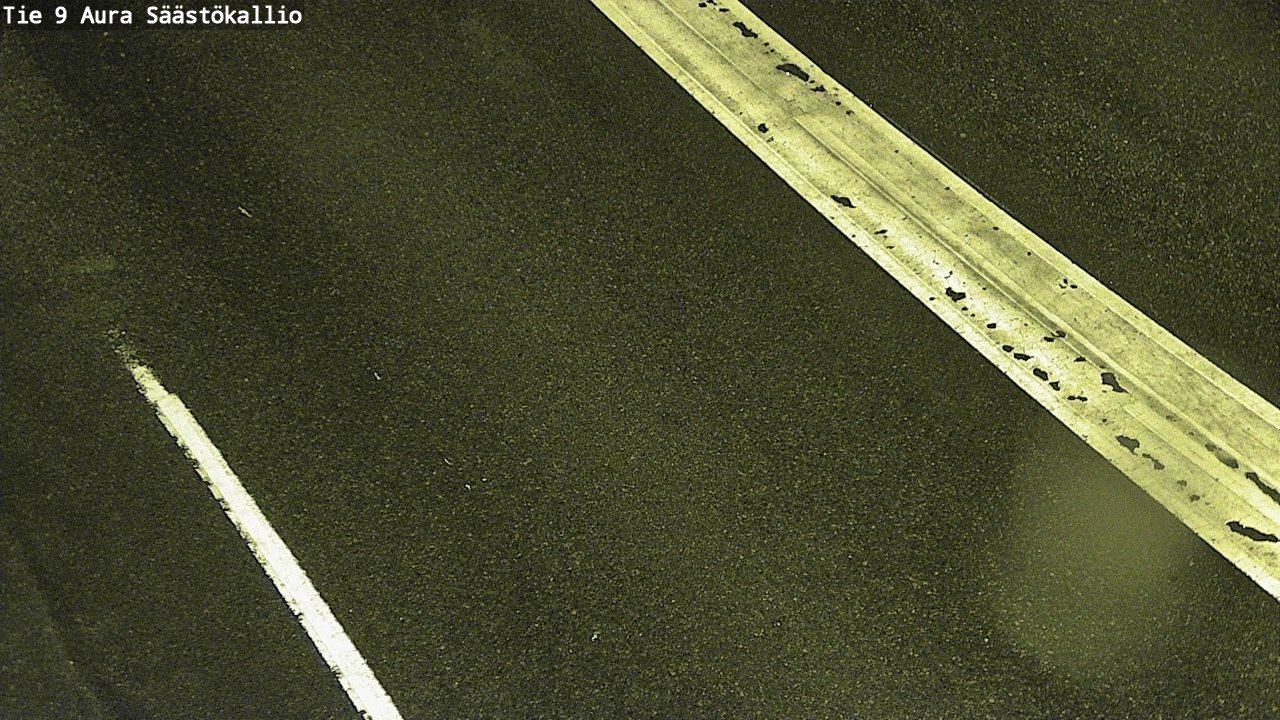 Weather Camera Image Road 9 Aura, Säästökallio, Aura, Varsinais-Suomi