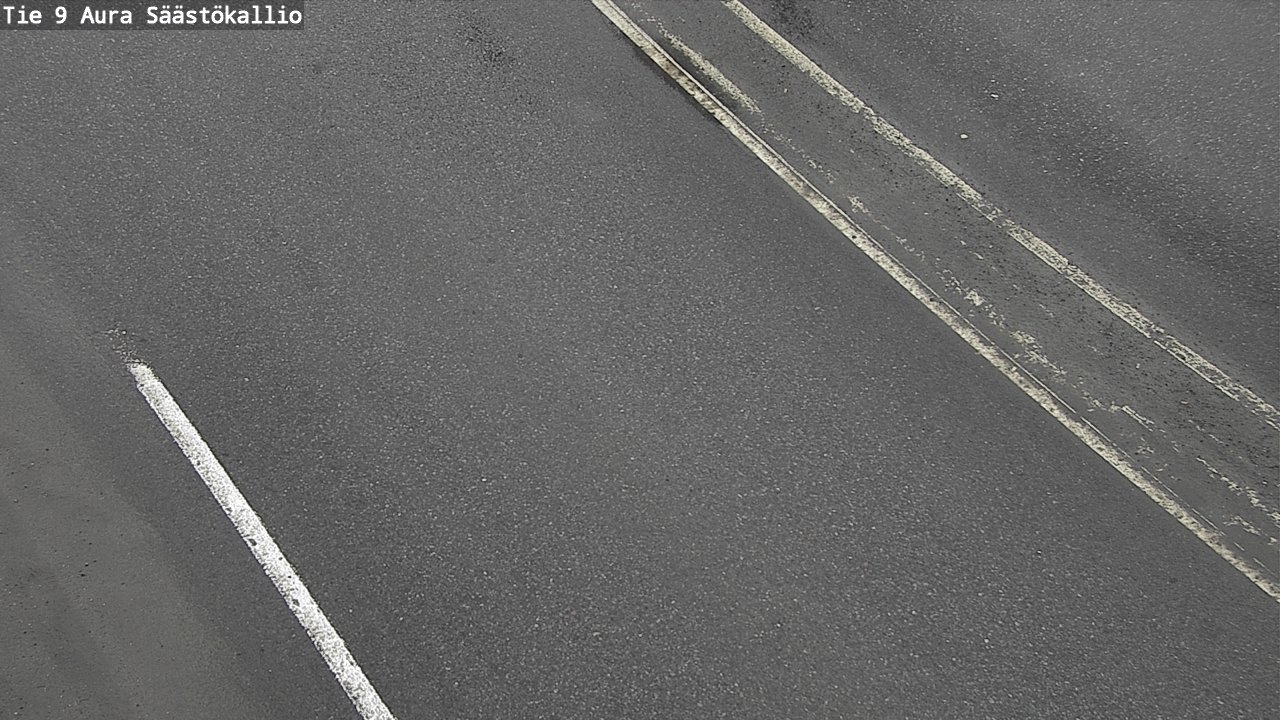 Weather Camera Image Road 9 Aura, Säästökallio, Aura, Varsinais-Suomi