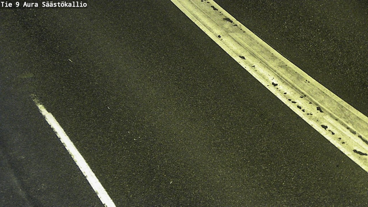 Weather Camera Image Road 9 Aura, Säästökallio, Aura, Varsinais-Suomi