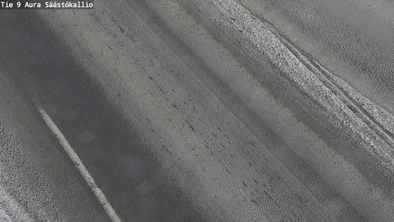 Weather Camera Image Road 9 Aura, Säästökallio, Aura, Varsinais-Suomi
