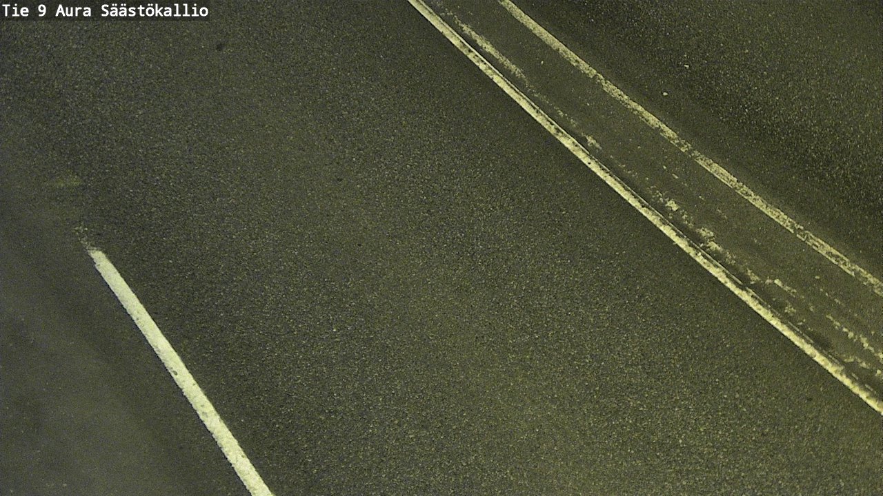 Weather Camera Image Road 9 Aura, Säästökallio, Aura, Varsinais-Suomi
