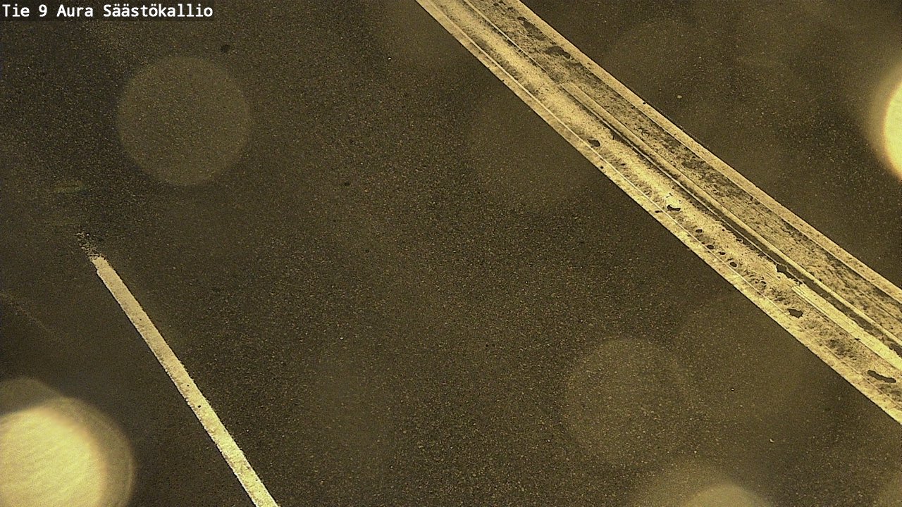Weather Camera Image Väg 9 Aura, Säästökallio, Aura, Varsinais-Suomi