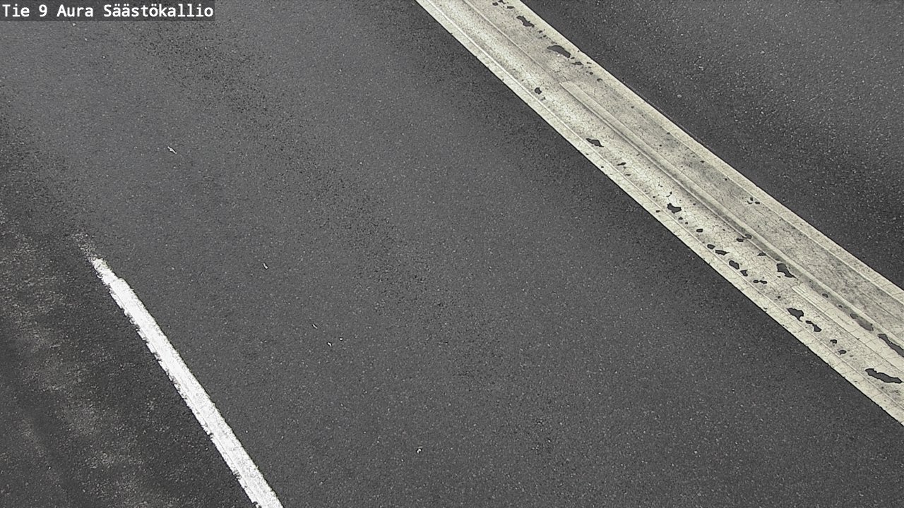 Weather Camera Image Road 9 Aura, Säästökallio, Aura, Varsinais-Suomi