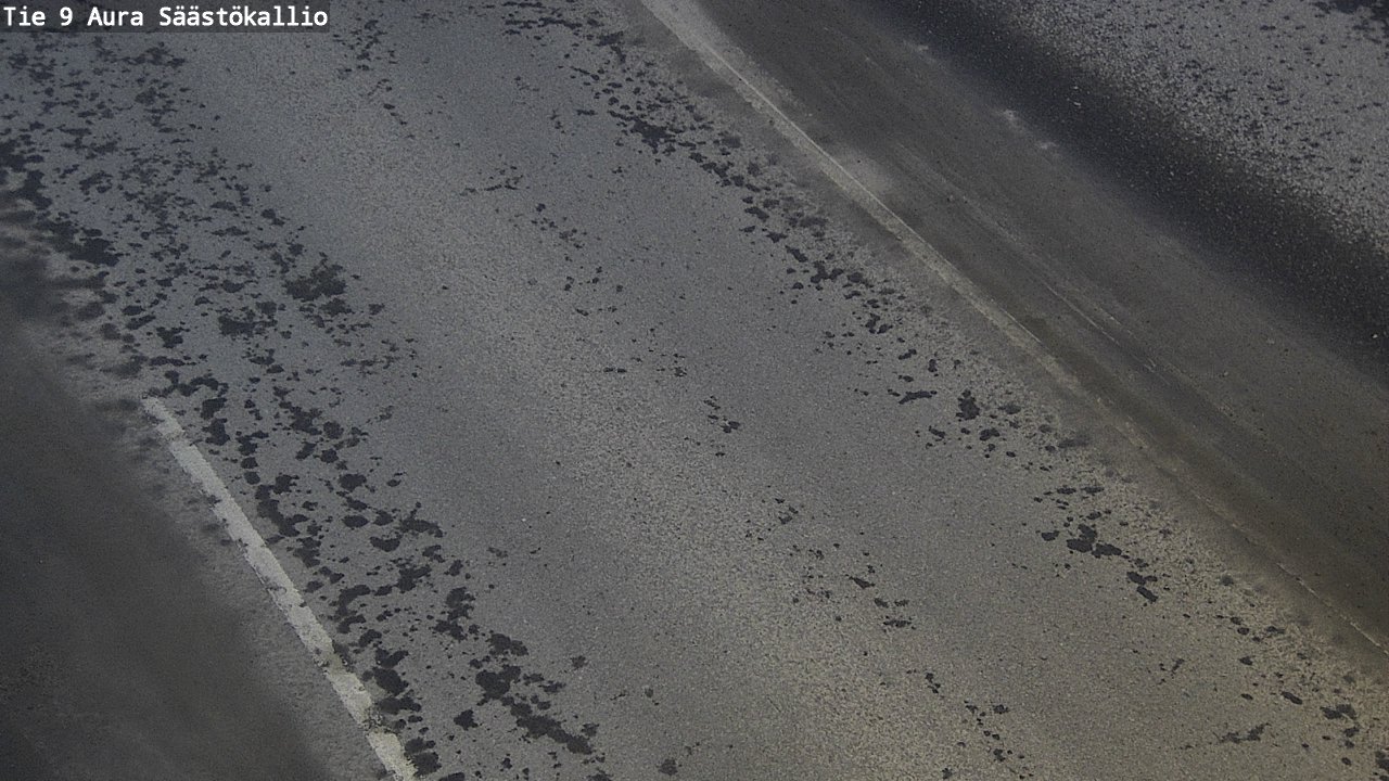 Weather Camera Image Road 9 Aura, Säästökallio, Aura, Varsinais-Suomi