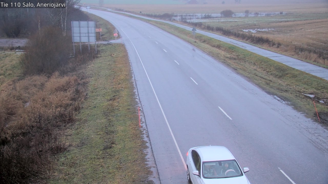 Weather Camera Image Väg 110 Salo, Kitula, Salo, Varsinais-Suomi