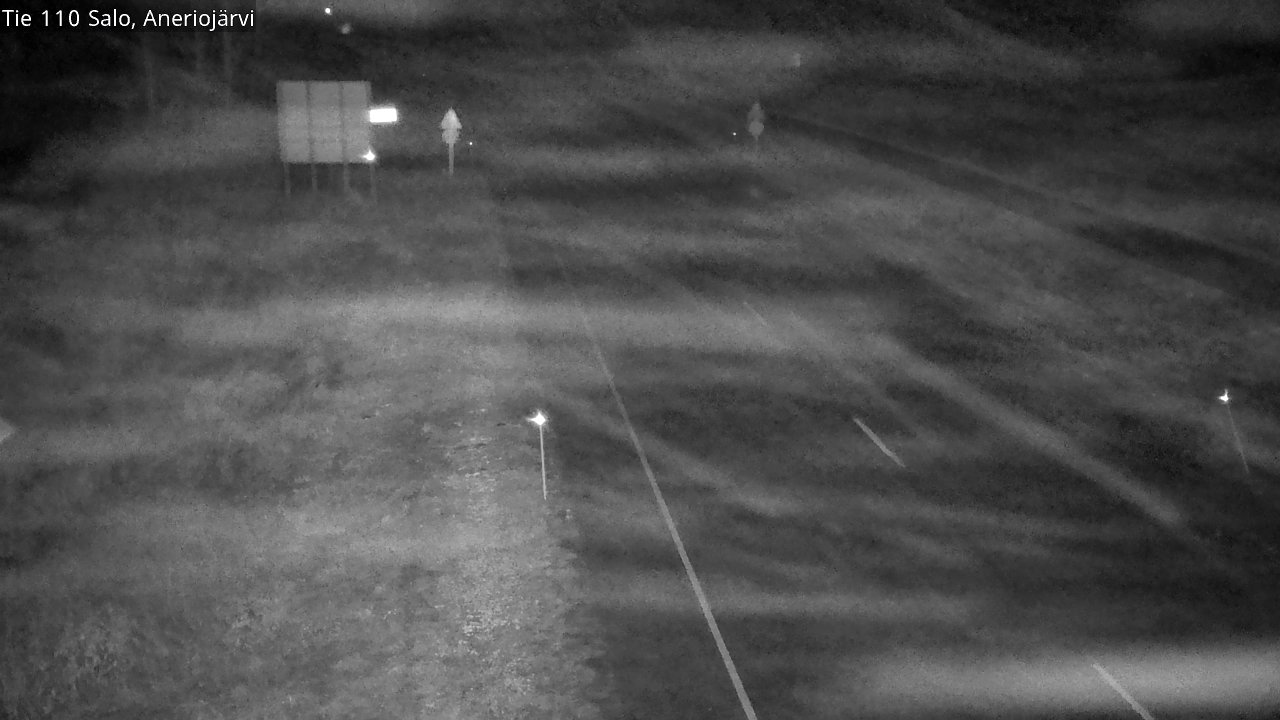 Weather Camera Image Väg 110 Salo, Kitula, Salo, Varsinais-Suomi