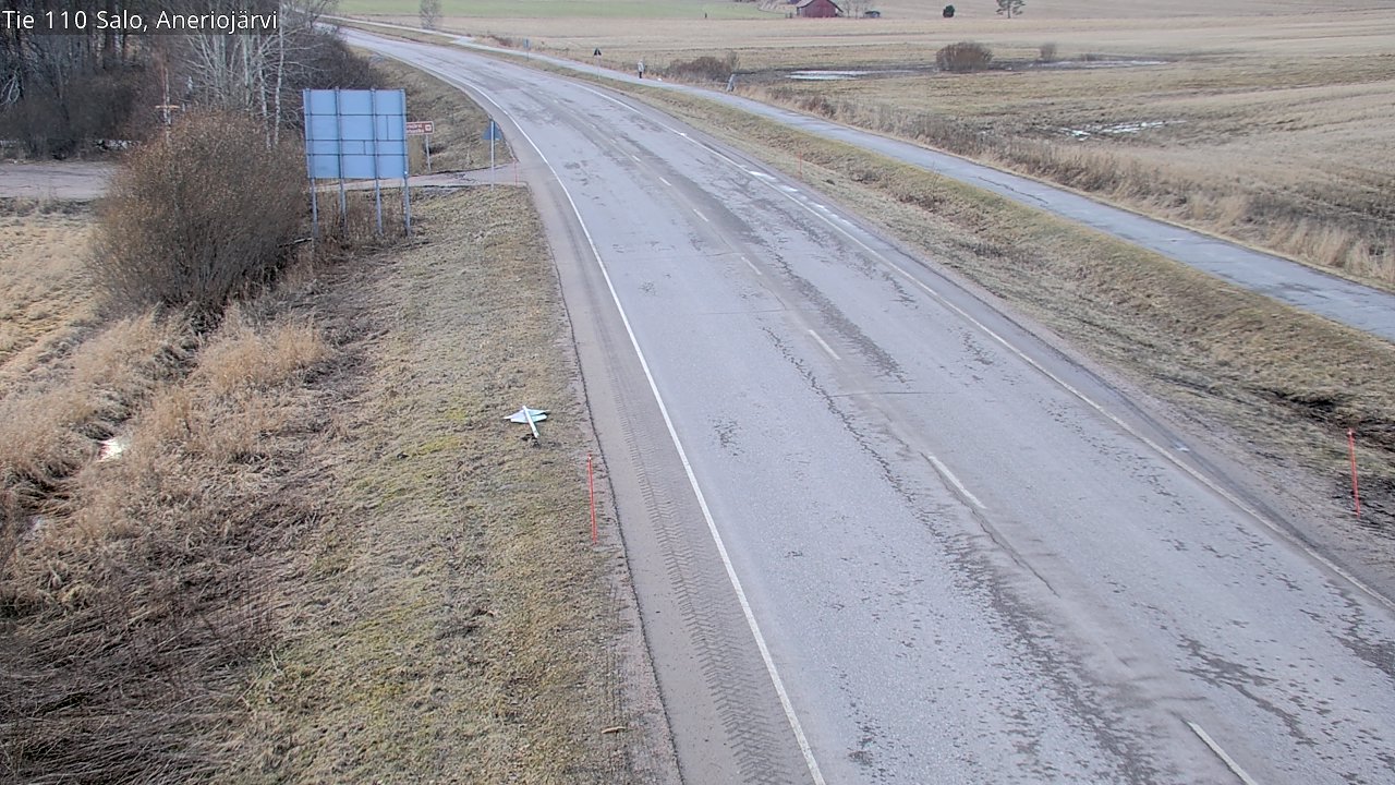 Weather Camera Image Väg 110 Salo, Kitula, Salo, Varsinais-Suomi