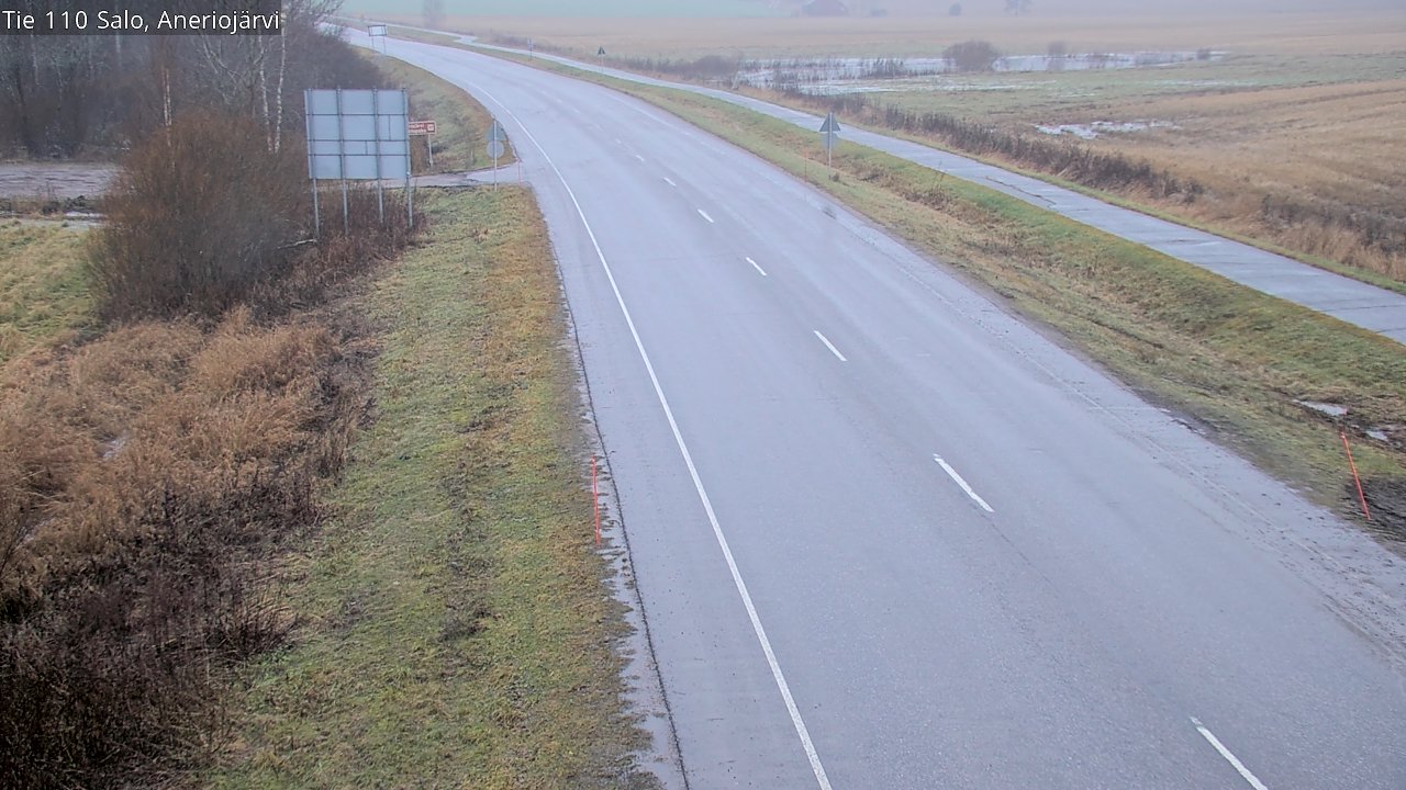 Weather Camera Image Väg 110 Salo, Kitula, Salo, Varsinais-Suomi