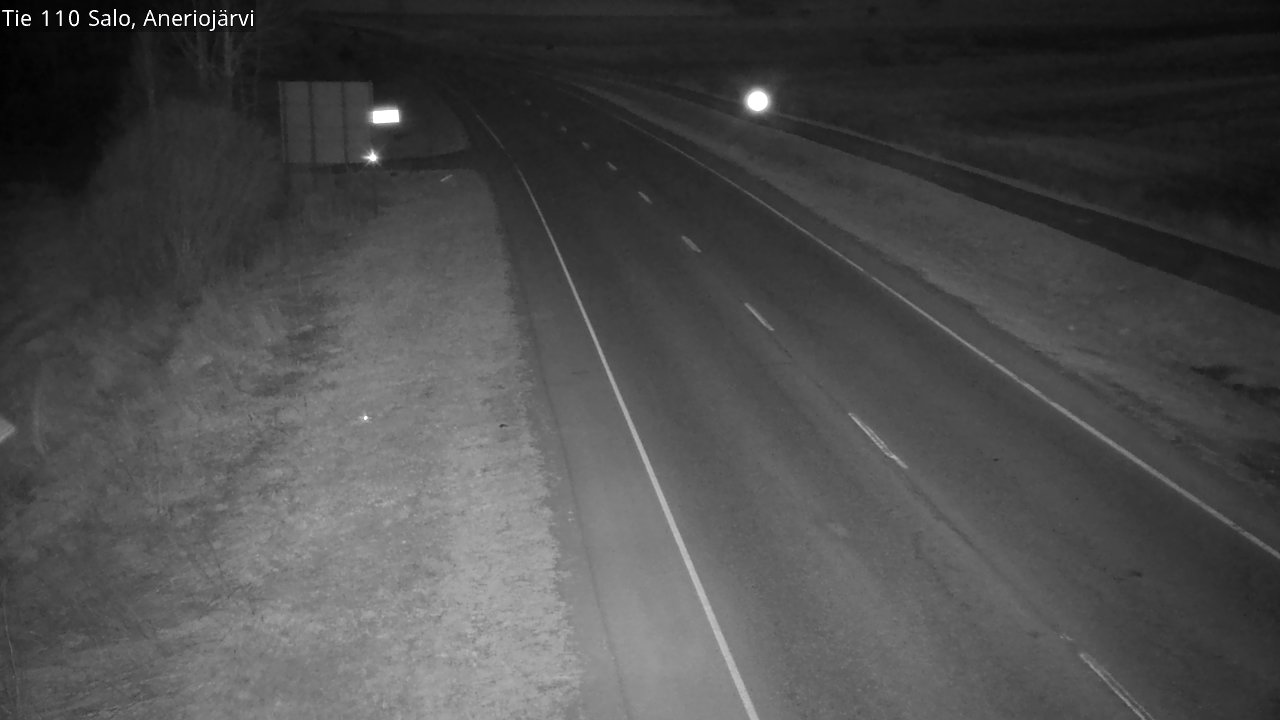 Weather Camera Image Väg 110 Salo, Kitula, Salo, Varsinais-Suomi