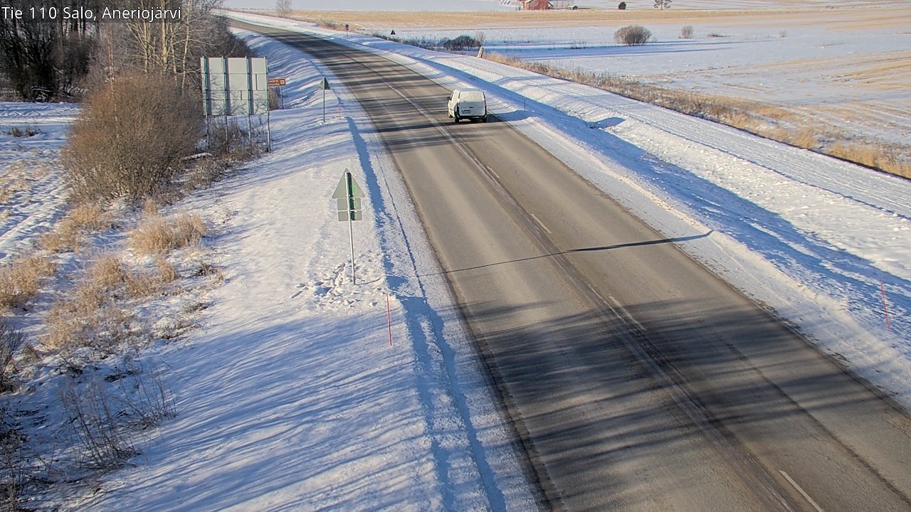 Weather Camera Image Väg 110 Salo, Kitula, Salo, Varsinais-Suomi