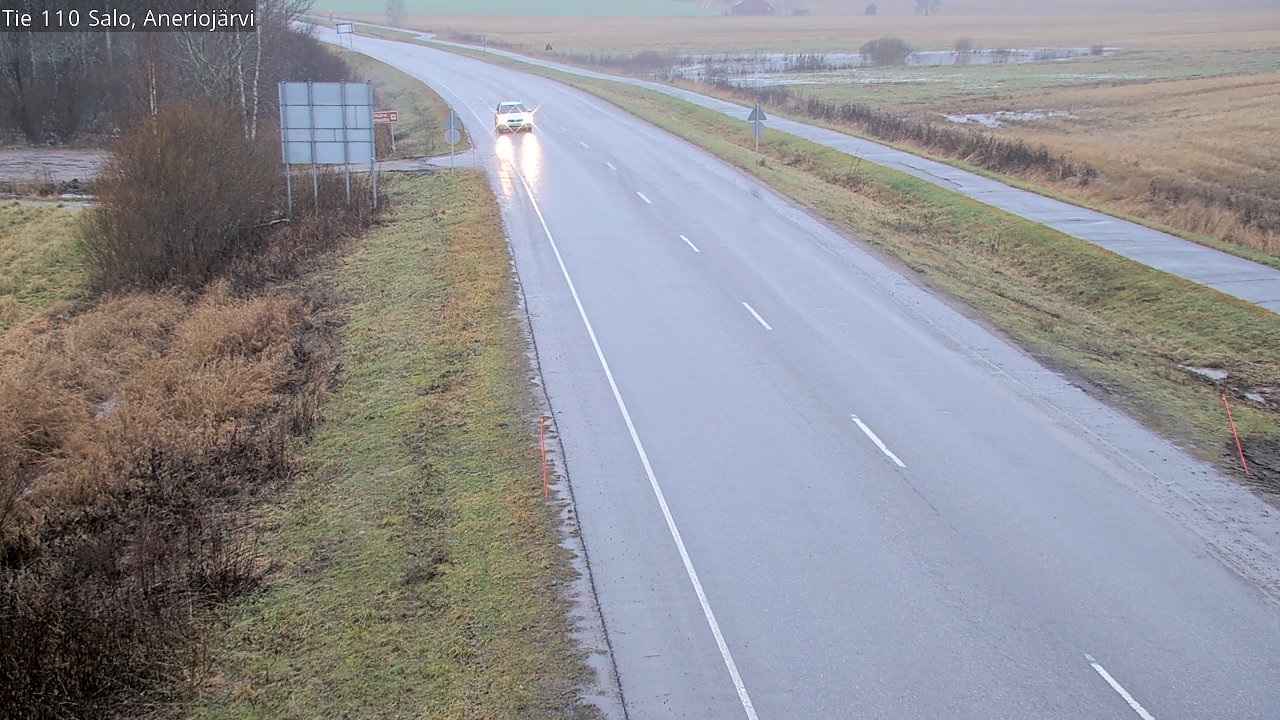 Weather Camera Image Väg 110 Salo, Kitula, Salo, Varsinais-Suomi